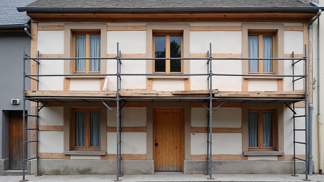 Un colombage repeint peut-il être décapé sans l'abîmer ?