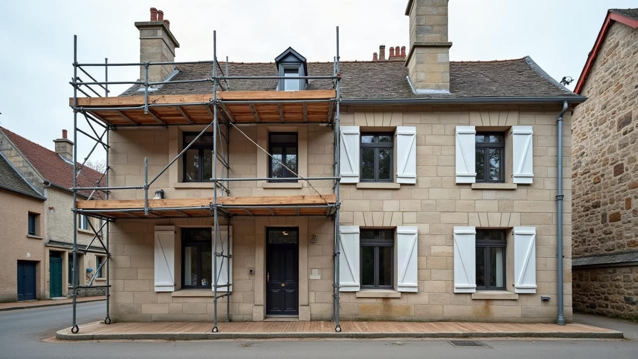 Crépi en périphérie de ville-centre : pourquoi la matière change en s'éloignant du centre