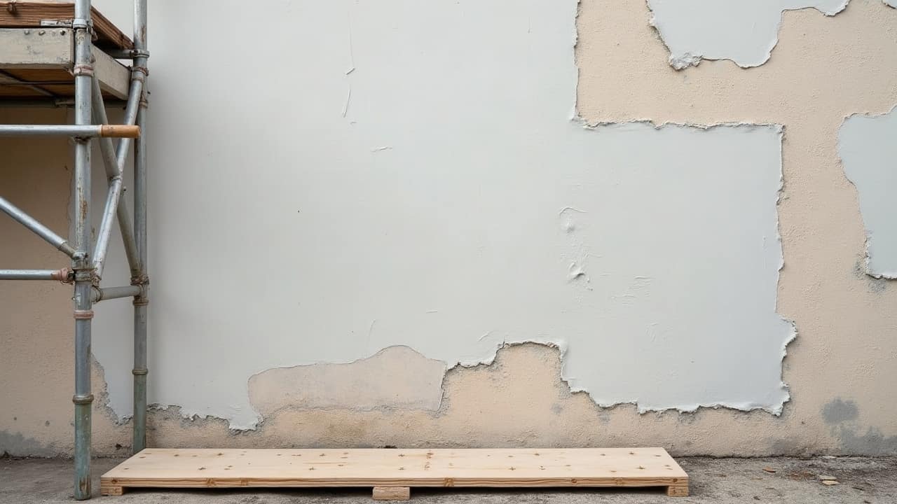 Un enduit qui cloque en bas de mur : humidité remontante ou défaut de pose ?
