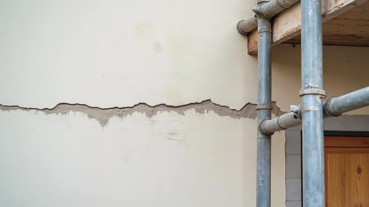 Fissure fine sur enduit ou fissure de structure : comment distinguer